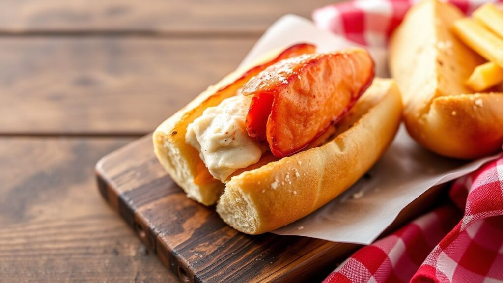Classic lobster rolls on perfectly toasted buns