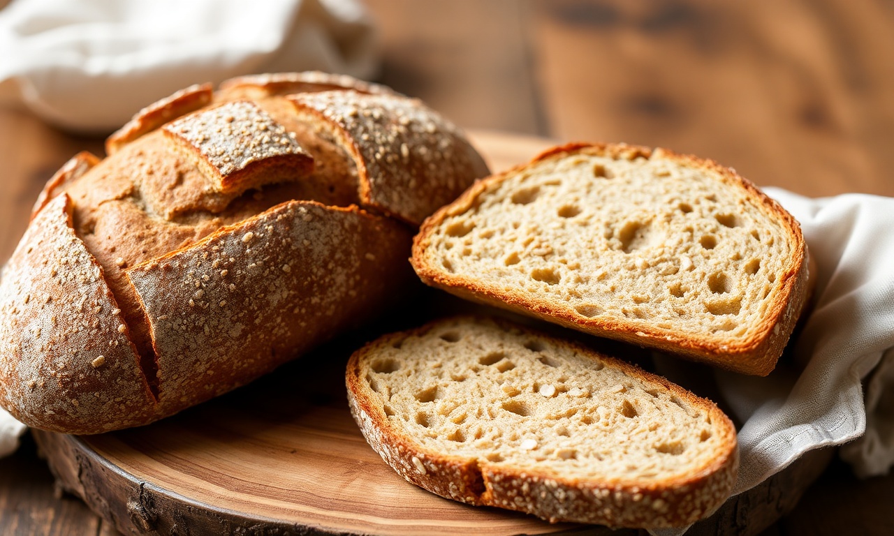 Nutty, hearty Kamut bread sandwich loaf tips.